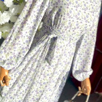 فستان شيفون مبطن