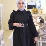 فستان كريب