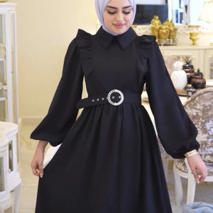 فستان كريب