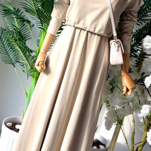 فستان سبورت قطعتين