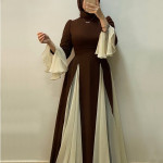 فستان شيفون مبطن