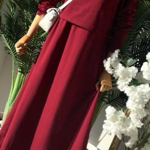 فستان فوتر قطعتين