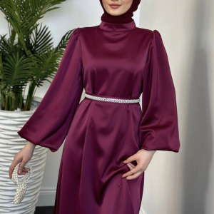 فستان ساتان